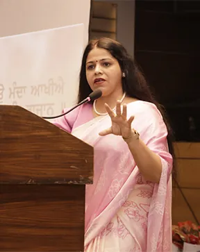 Addressing an awareness programme